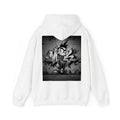 Graffiti Street Art Boy Black White Wall Hoodie